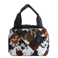 Cow Patchwork Lunch Bag